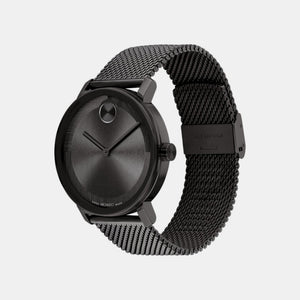Bold Evolution 2.0 Men Quartz Black Dial Analog Mesh Watch 3601072