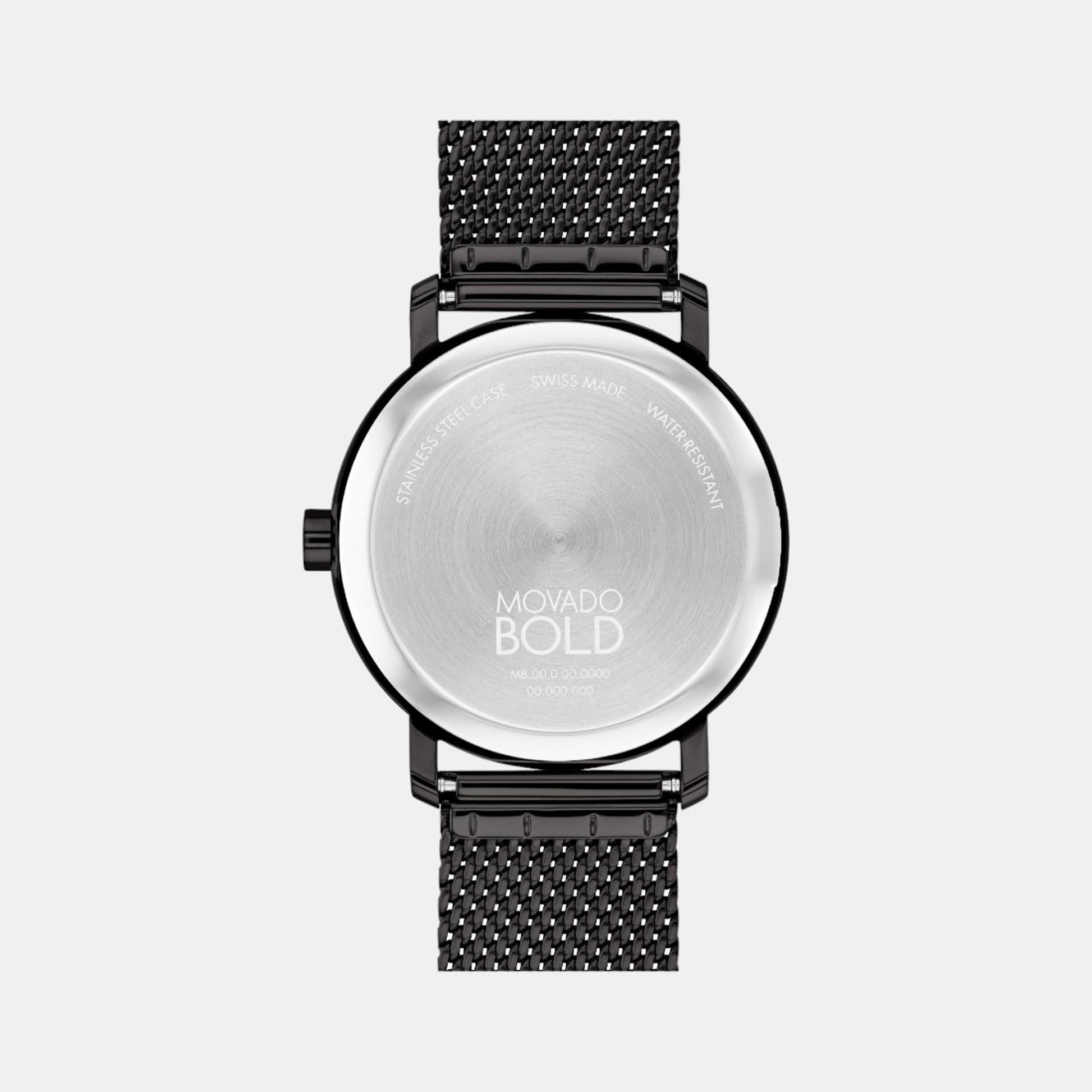 Bold Evolution 2.0 Men Quartz Black Dial Analog Mesh Watch 3601072