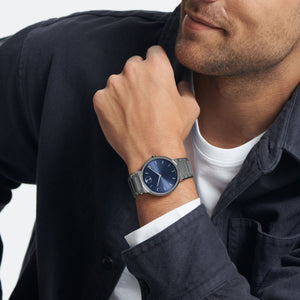 Movado Bold Fusion Verso Blue Dial Men 40mm