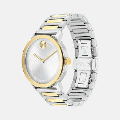 Bold Evolution 2.0 Men Quartz Silver Dial Analog Stainless Steel Watch 3601087
