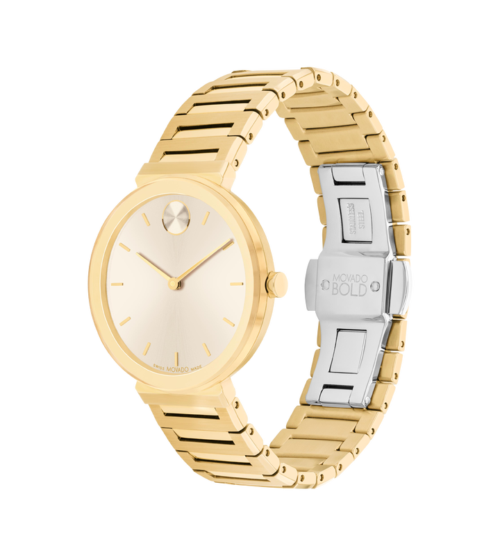 Movado Bold Horizon Taupe Dial Women 34MM