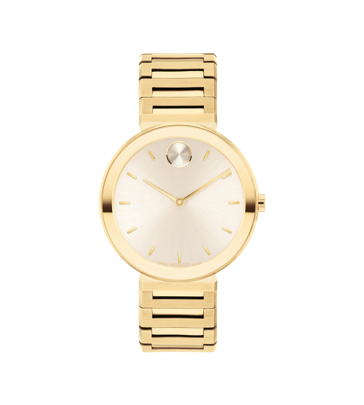 Movado Bold Horizon Taupe Dial Women 34MM