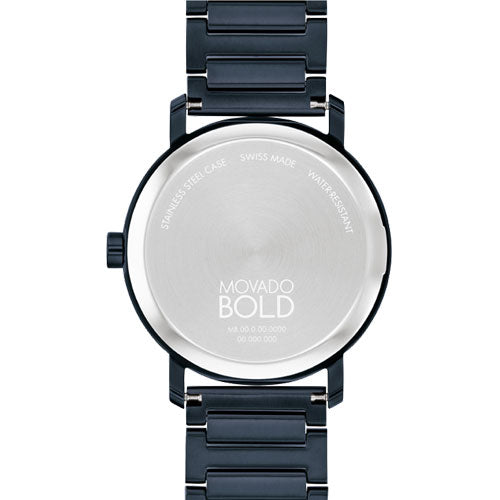 Movado Bold Evolution 2.0 Blue Dial Men 40mm