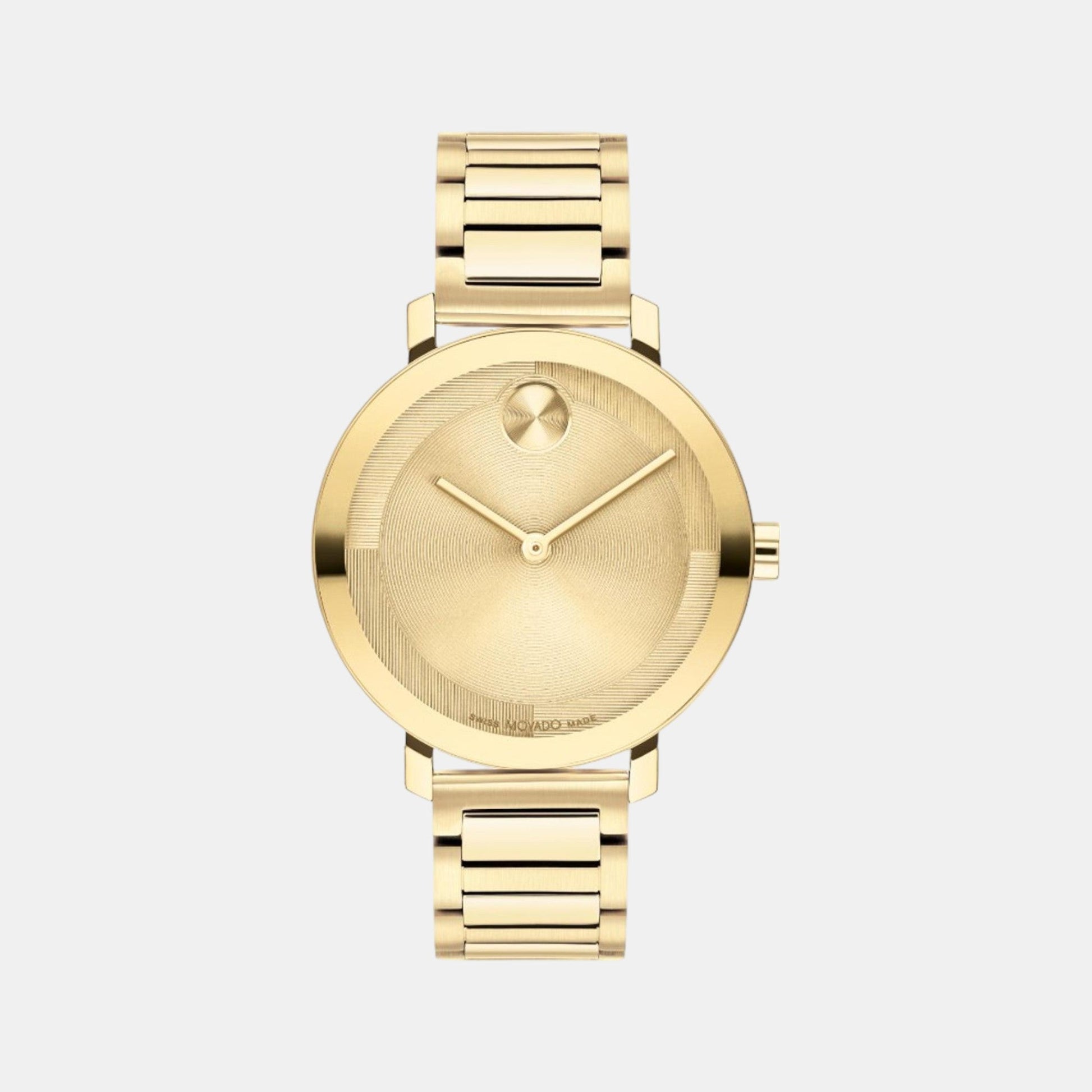 Bold Evolution 2.0 Women Quartz Gold Dial Analog Stainless Steel Watch 3601104