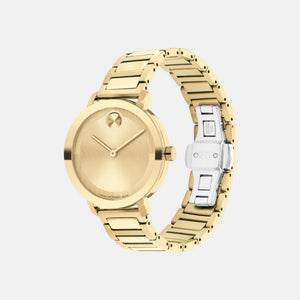 Bold Evolution 2.0 Women Quartz Gold Dial Analog Stainless Steel Watch 3601104