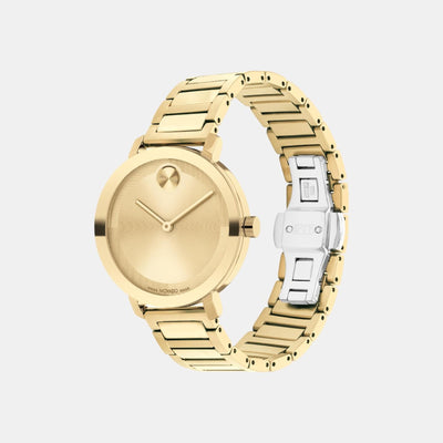 Bold Evolution 2.0 Women Quartz Gold Dial Analog Stainless Steel Watch 3601104