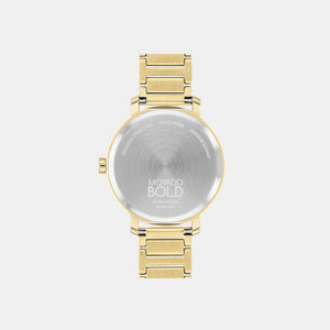 Bold Evolution 2.0 Women Quartz Gold Dial Analog Stainless Steel Watch 3601104