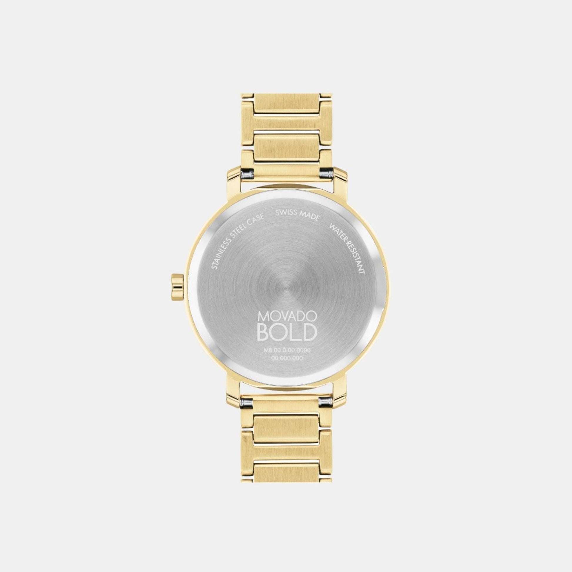 Bold Evolution 2.0 Women Quartz Gold Dial Analog Stainless Steel Watch 3601104