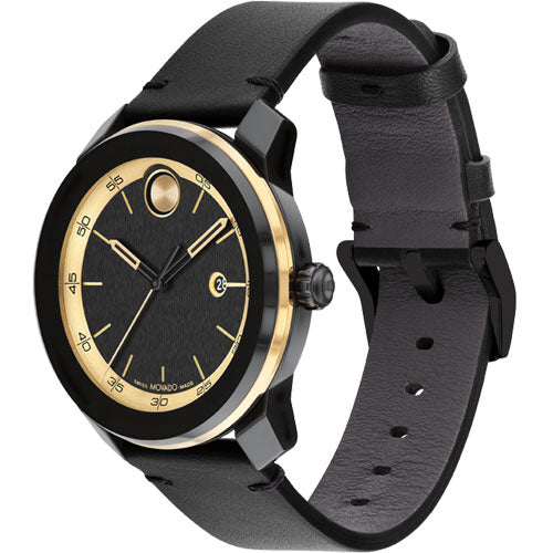 Movado Bold TR90 Black Dial Men 42mm