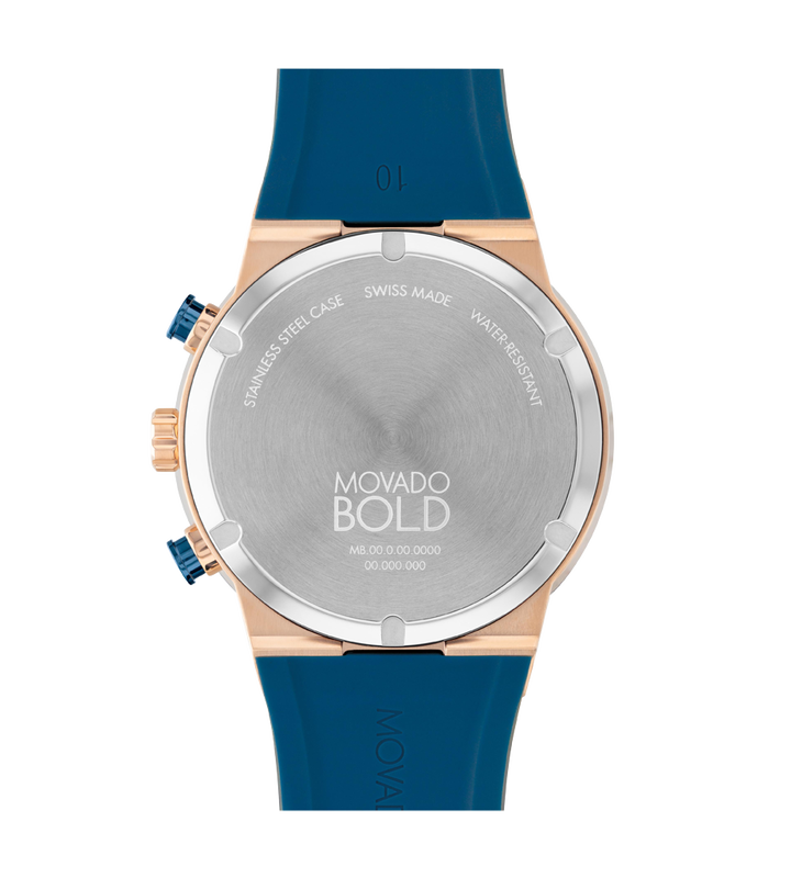 Movado Bold Fusion Rose Gold Dial Men 44.5MM