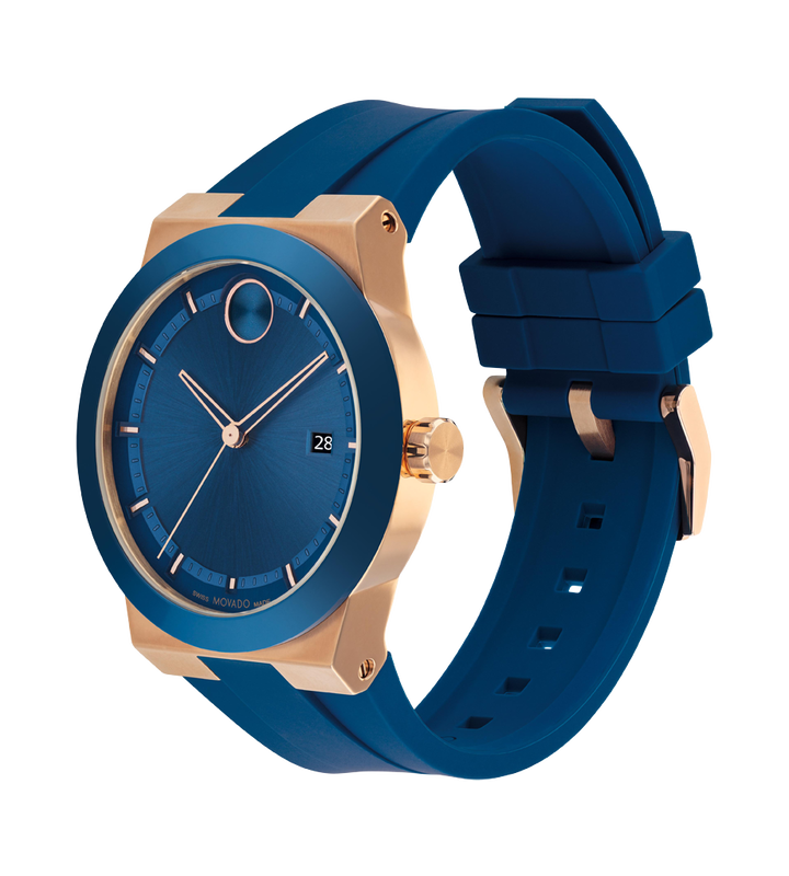 Movado Bold Fusion Blue Dial Men 42.3MM