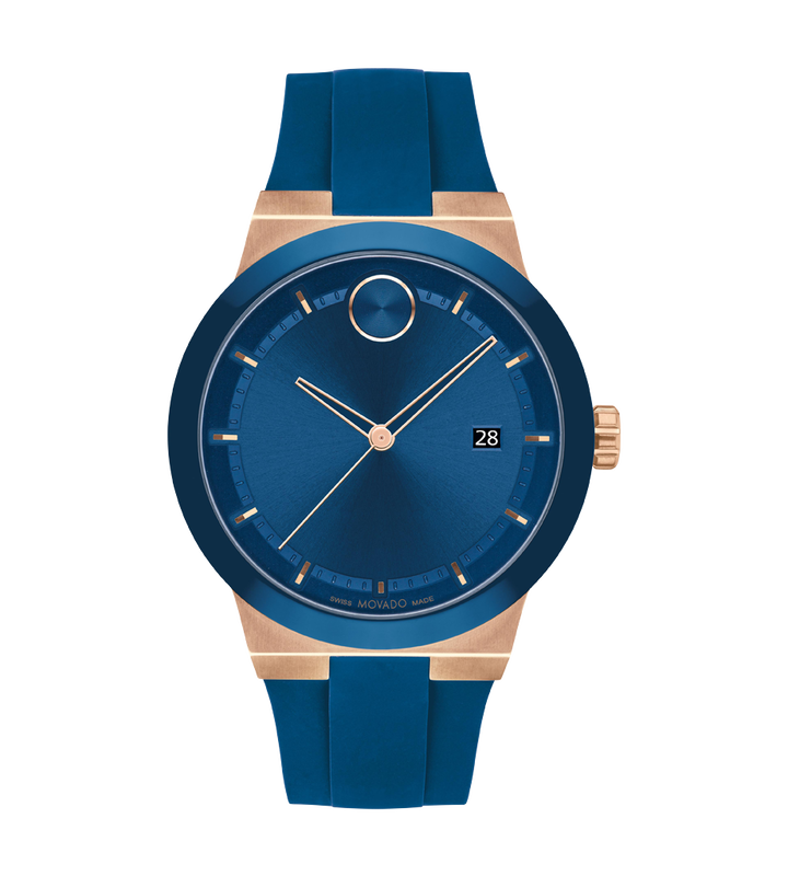 Movado Bold Fusion Blue Dial Men 42.3MM