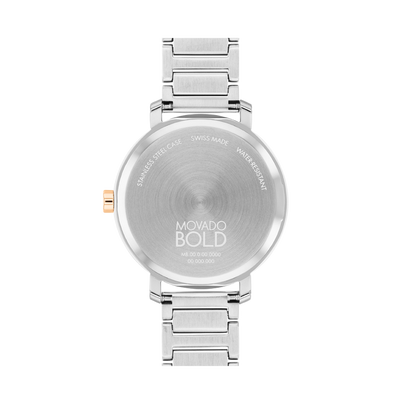 Movado Bold Evolution 2.0 Silver Dial Women 34MM