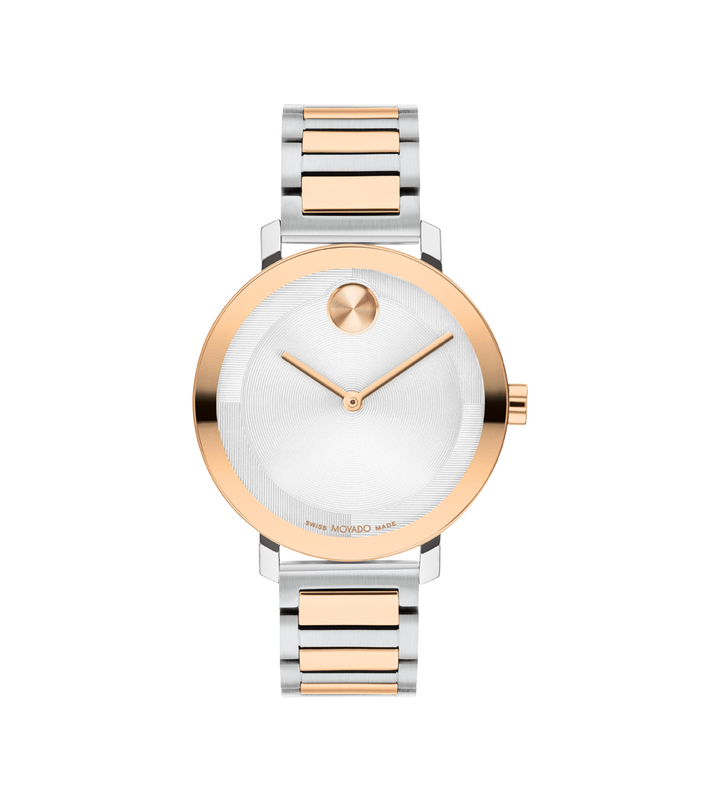Movado Bold Evolution 2.0 Silver Dial Women 34MM