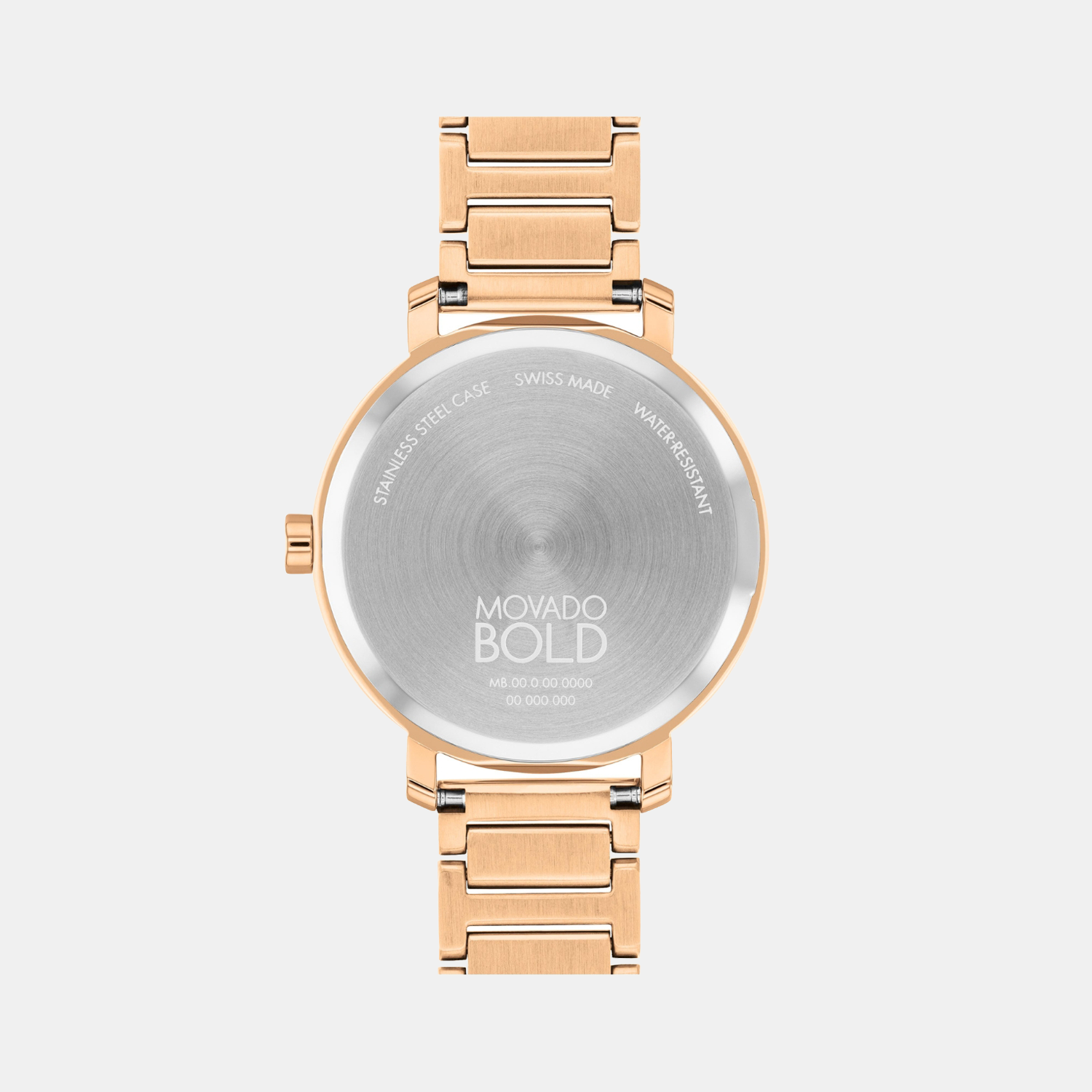 Bold Women Quartz Rose Gold Dial Analog Stainless Steel Watch 3601142