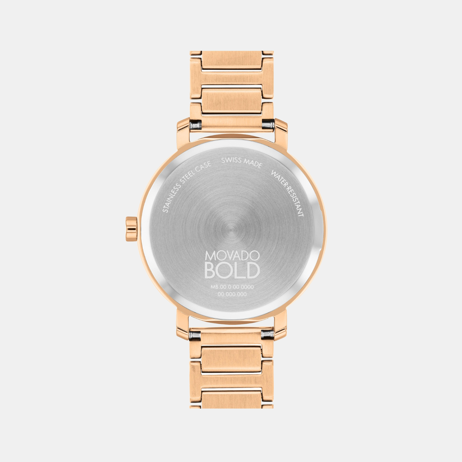 Bold Women Quartz Rose Gold Dial Analog Stainless Steel Watch 3601143