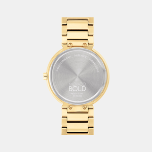 Bold Women Quartz Caffeine Dial Analog Stainless Steel Watch 3601220