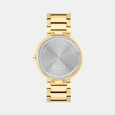 Bold Women Quartz Caffeine Dial Analog Stainless Steel Watch 3601220