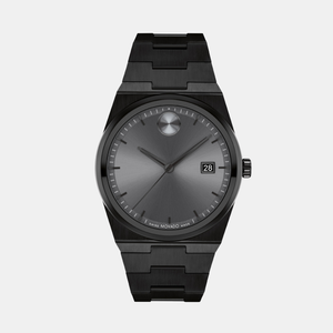 Bold Quest Men Quartz Grey Dial Analog Stainless Steel Watch 3601224