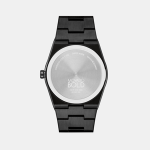Bold Quest Men Quartz Grey Dial Analog Stainless Steel Watch 3601224