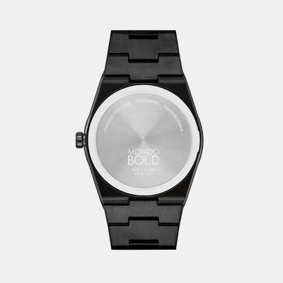 Bold Quest Men Quartz Grey Dial Analog Stainless Steel Watch 3601224