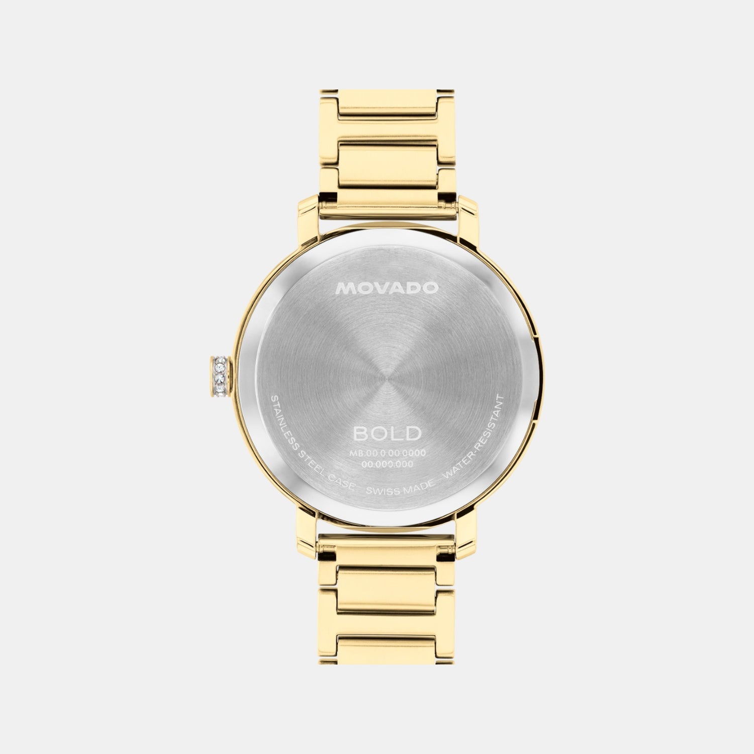 Bold Women Quartz Light Gold Dial Analog Stainless Steel Watch 3601225