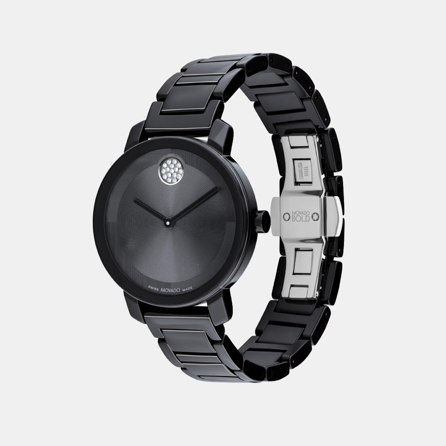 Bold Evolution 2.0 Women Quartz Black Dial Analog Stainless Steel Watch 3601235