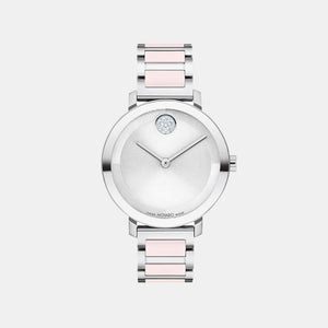 Bold Evolution Women Quartz Silver Dial Analog Stainless Steel Watch 3601236