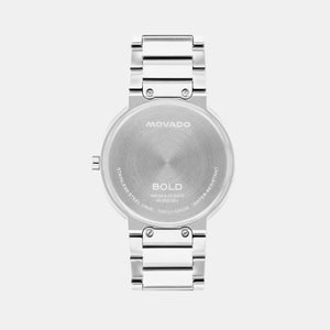 Bold Men Quartz Caffeine Dial Analog Stainless Steel Watch 3601267