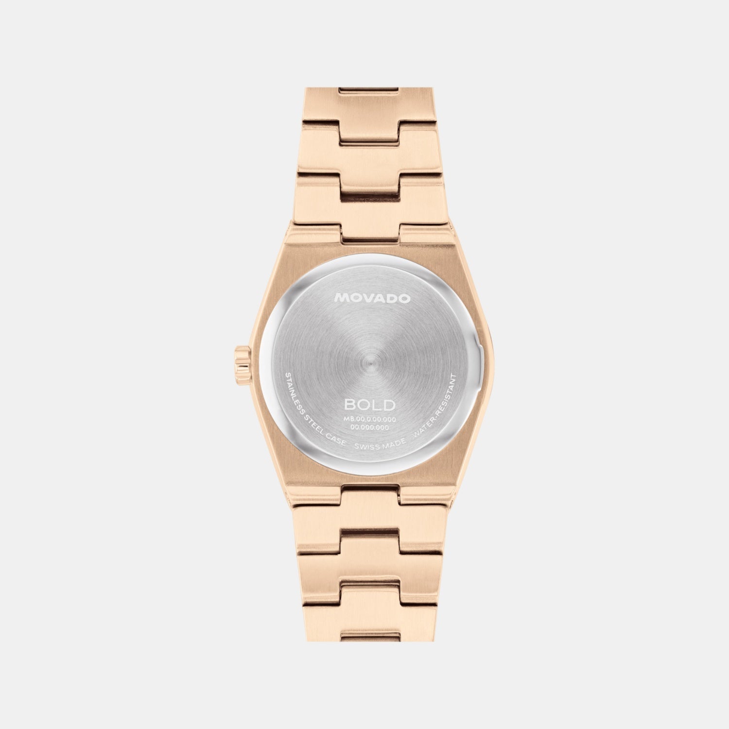 Bold Women Quartz Champagne Dial Analog Stainless Steel Watch 3601293