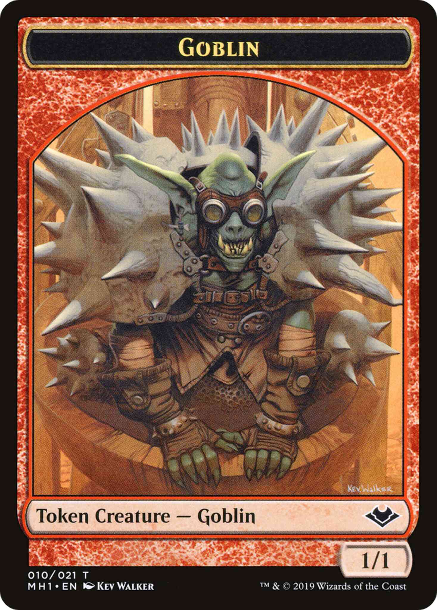 Bear Token (11) // Goblin Token (10) [Modern Horizons Tokens] [Non-Foil]