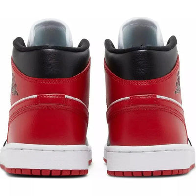 Wmns Air Jordan 1 Mid Alternate Bred Toe