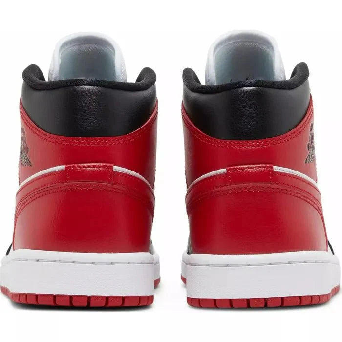 Wmns Air Jordan 1 Mid Alternate Bred Toe