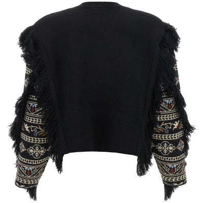 Farm Rio Cornely Embroidery Sweater