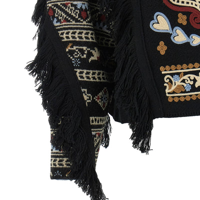 Farm Rio Cornely Embroidery Sweater