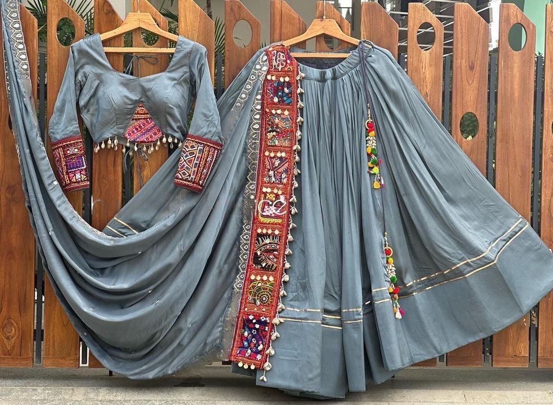 Ethenika Navratri Special Designer Chaniya Choli (Fully Stitched)