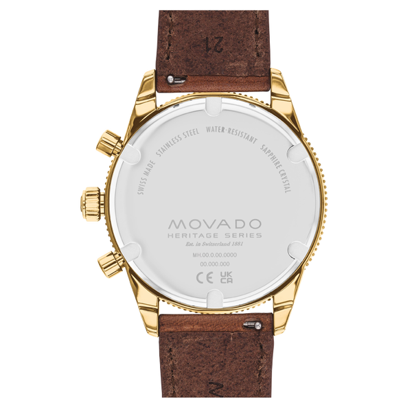 Movado Calendoplan Green Dial Men 42mm