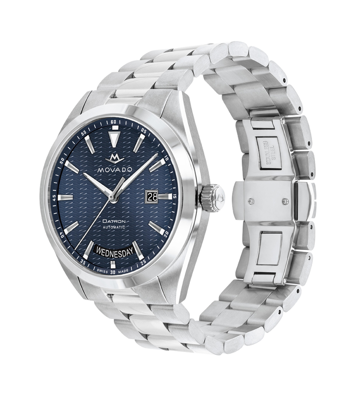 Movado Heritage Series Navy Blue Dial Unisex 41MM