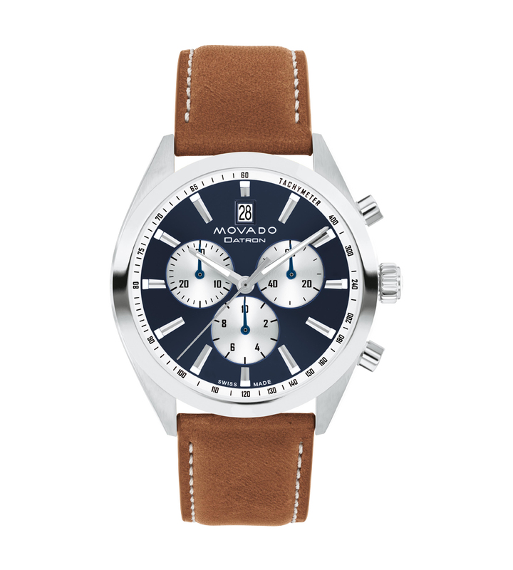 Movado Heritage Series Navy Blue Dial Men 41MM