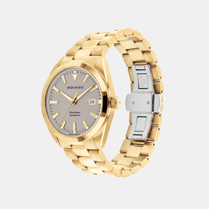 Datron Men Automatic Grey Dial Analog Stainless Steel Watch 3650172