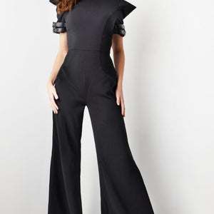 Jovani 36692 Long Open Back Formal Jumpsuit