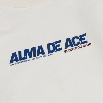 Alma De Ace Sports Club 92 White Sweatshirt