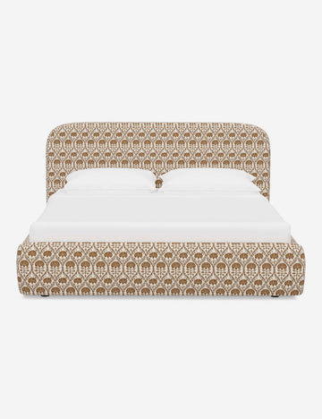 Ochre Blockprint Floral