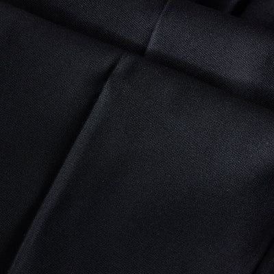 Black Relaxed Fit Korean Trousers