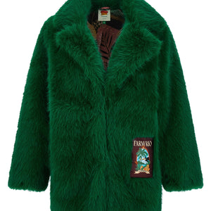 Farm Rio Faux Fur Graphic Patch