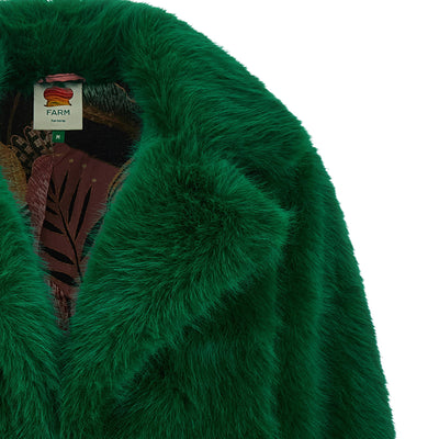 Farm Rio Faux Fur Graphic Patch