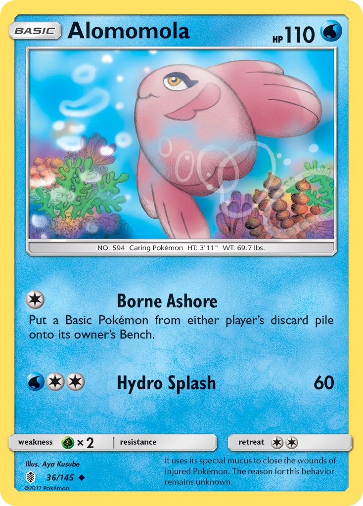 Alomomola - 36/145 - Uncommon