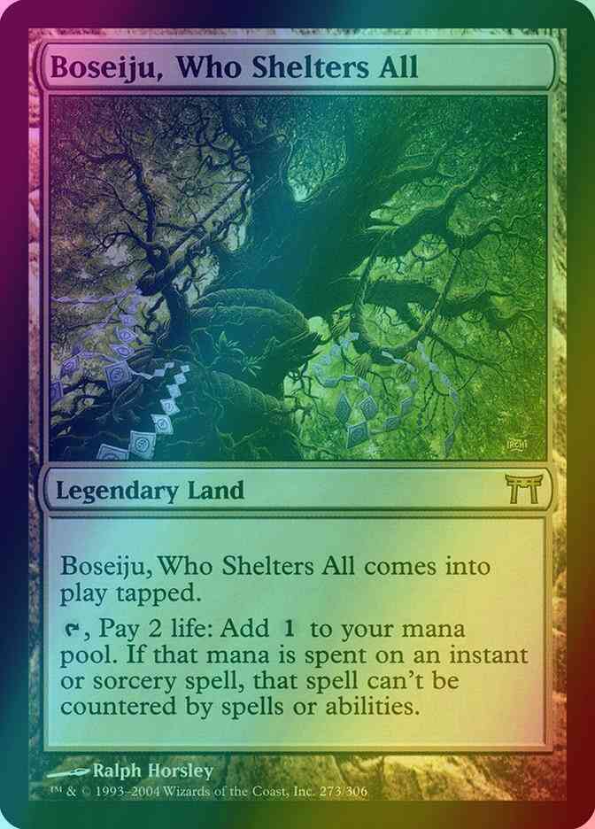 Boseiju, Who Shelters All [273] [Champions of Kamigawa] [Foil]