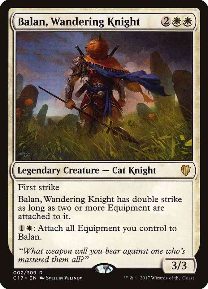 Balan, Wandering Knight [Commander 2017] [Non-Foil]
