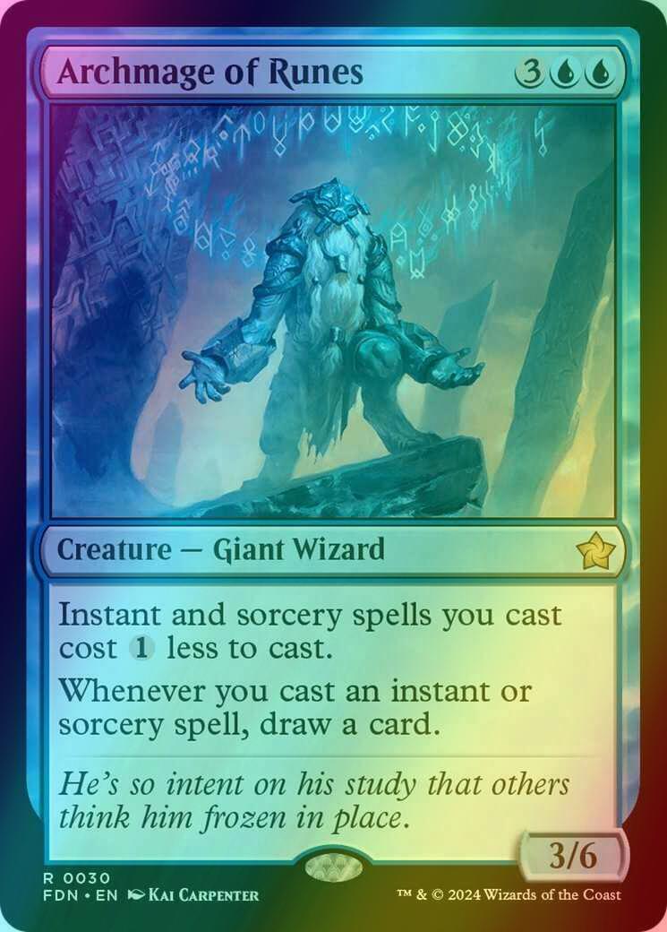 Archmage of Runes [30] [Foundations] [Foil]